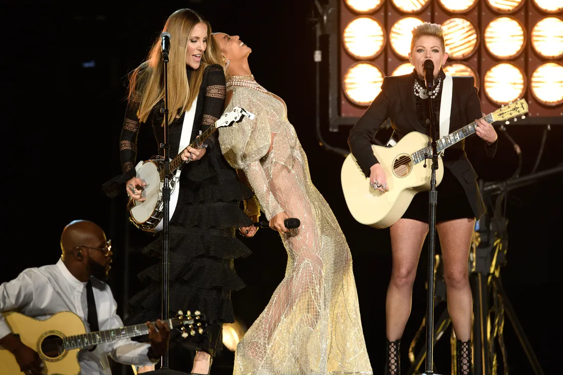 Beyoncé and the Chicks’ audacious CMAs set, and the volatile reaction offstage, as told by its background performers.