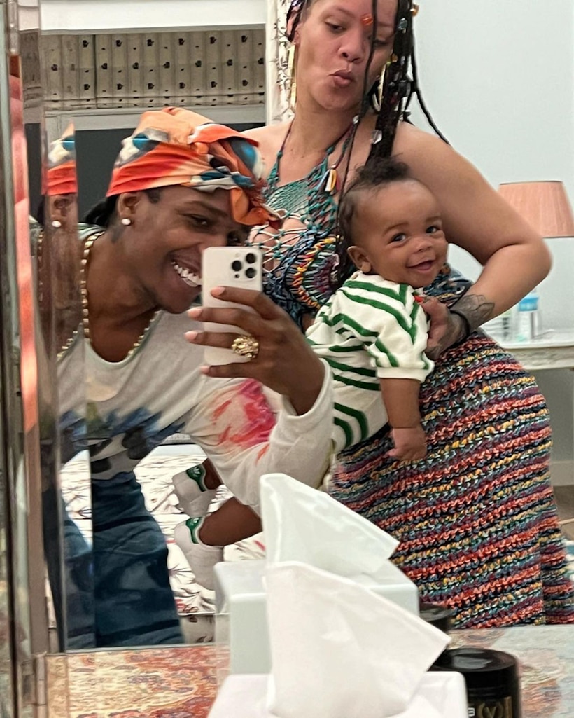 Rihanna & A$AP Rocky’s Son RZA’s Cutest Pics