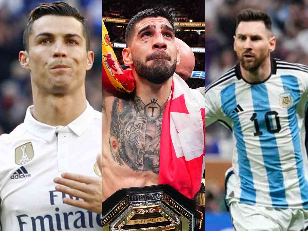 UFC champ Ilia Topuria boldly declares his ambition to outshine Cristiano Ronaldo and Lionel Messi as the highest-paid athlete by 2025.