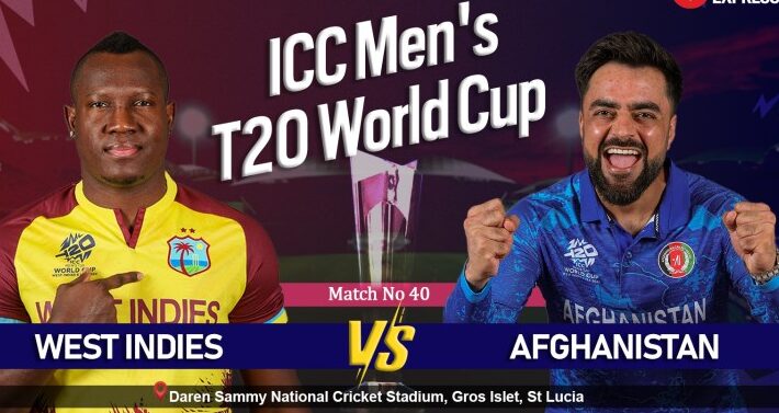 West Indies vs Afghanistan LIVE Score, T20 World Cup 2024: Pooran, bowlers power WI to 104-run win