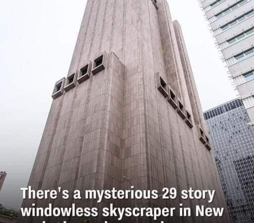 33 Thomas Street, the enigmatic 29-story skyscraper in New York City: What is its purpose?