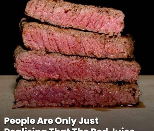 People are only now realizing that the red juice in rare steak is not blood.