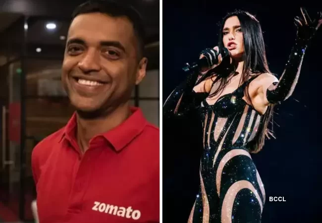 Zomato Boss Proves He Paid for Dua Lipa Concert Ticket Amidst Social Media Frenzy