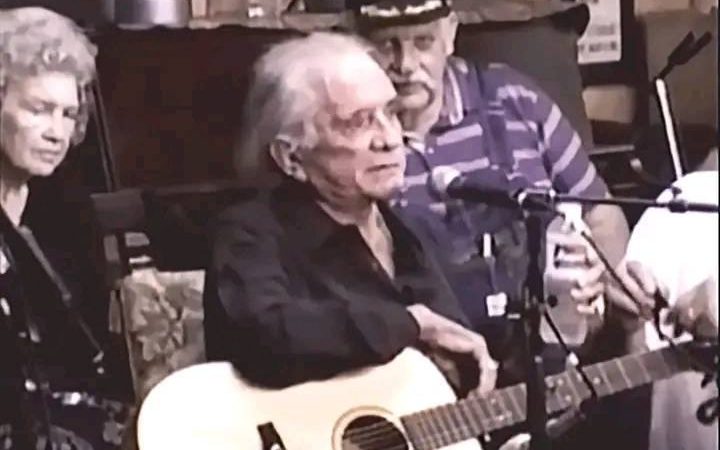 Johnny Cash’s last public performance