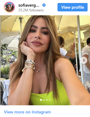 Sofia Vergara Battles 92-Degree Heatwave In Cheeky Swimsuit